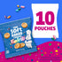 10 10 oz Pillsbury Mini Soft Baked Cookies, Funfetti, Snack Bags, Ct