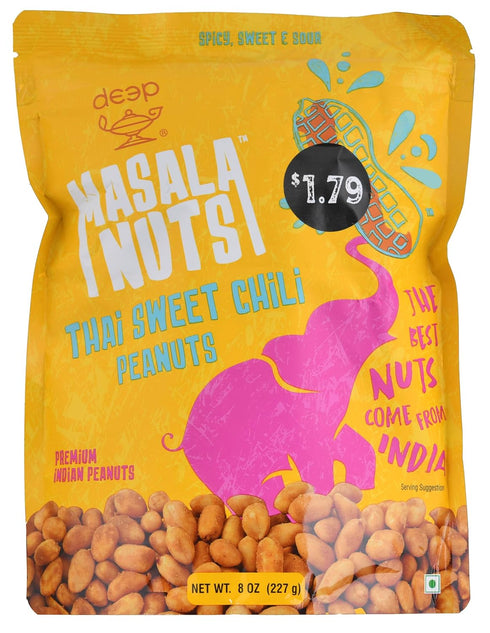 Masala Nuts Thai Sweet Chili Peanuts (8oz)