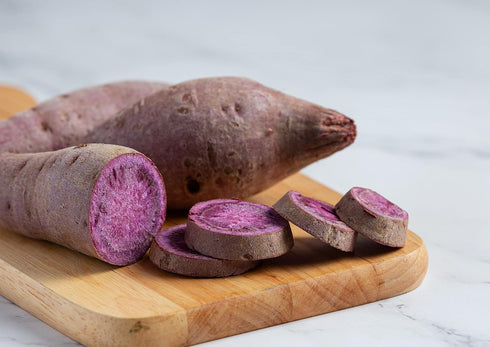 6 100% Food to Live Organic Purple Sweet Potato Powder, Ounces Non-GMO, Pure, Dried, Raw, No Sugar Added. Vegan