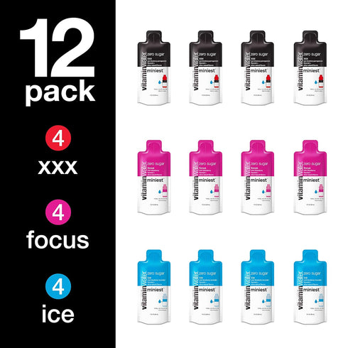 Zero Sugar Vitaminwater Miniest Beverage Mix - Daypart Kit