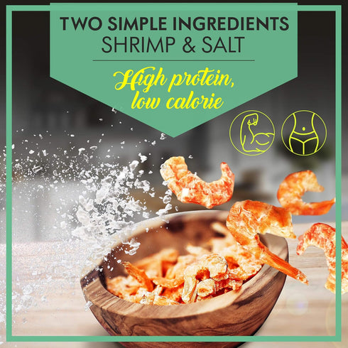 (6 Pack) Dried Louisiana Shrimp - Made Fresh in the USA