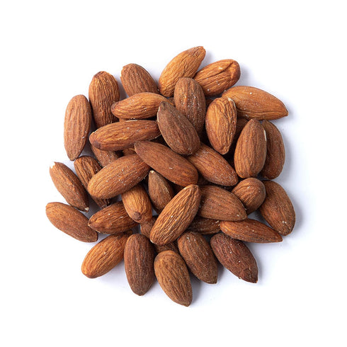 2 Food to Live Dry Roasted California Almonds with Himalayan Salt, Pounds Oven Roasted, Lightly Salted Nuts, No Oil