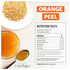 4.41oz, Eastanbul Granulated Orange Peel, Dried Orange Peel for Baking, Cooking, Marinades, and Rubs, Perfect for Tea