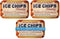 ICE CHIPS Xylitol Candy Tins 5.28 oz (Salted Caramel, 3 Pack) - Includes BAND