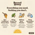 4 Ingredients,16 oz (32 Buzzed Honey - Raw Unfiltered Honey with Natural Green Tea Caffeine, Caffeinated Honey