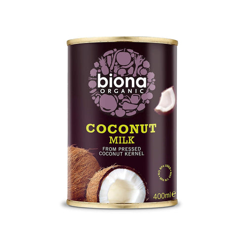 Biona Organic Coconut Milk 400ml-4 Pack