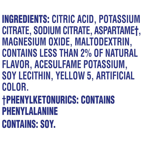 120 Pack, 4 30 On-the-Go-Packets Crystal Light Lemonade Naturally Flavored with other natural flavor Powdered Drink