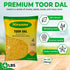 64 oz Split Pigeon Peas (Toor Dal) Premium Dry Yellow Lentils for Curries, Soups & Everyday Cooking