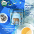|15 White Jasmine Dragon Pearl Tea Pyramid Bags - USDA Organic | White Tea Jasmine Scented Rolled Into Pearl | By
