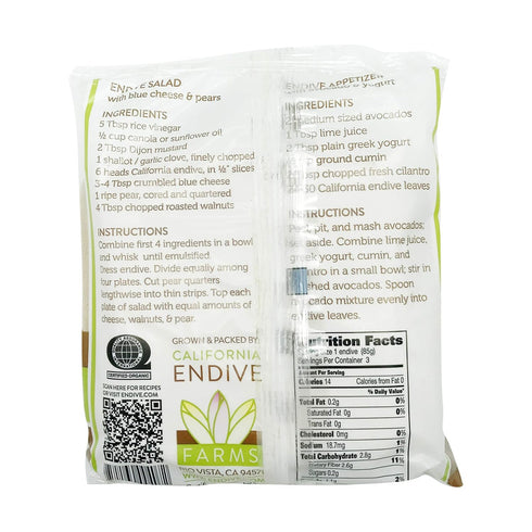 Fresh Produce 1 Organic Belgian Endive, EA