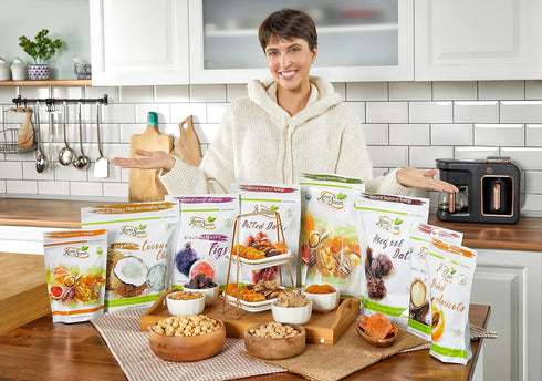 2 2 Lbs Anna and Sarah Organic Medjool Dates, Pound Bag, No Sugar Added Natural Dates in Resealable Bag