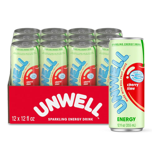 Unwell Energy RTD Cherry Lime 12x12oz