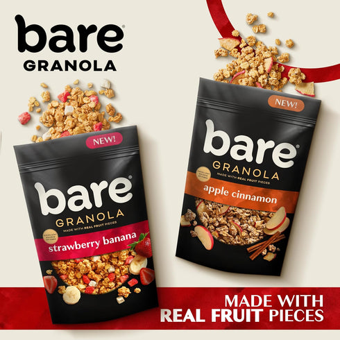 Pack, 11 oz (Pack 3) Bare Granola Cereal Variety Bags