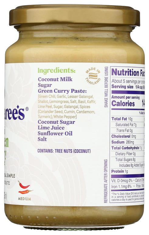 9.8 WATCHAREE Thai Green Curry Sauce, FZ