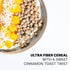 Poop Like A Champion High Fiber Cereal - Cinnamon Toast Flavor | Keto Friendly Low Carb Gluten Free & Healthy |