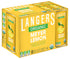 Langers Organic Flavored Sparkling Water, Meyer Lemon, 12 Fl Oz (Pack of