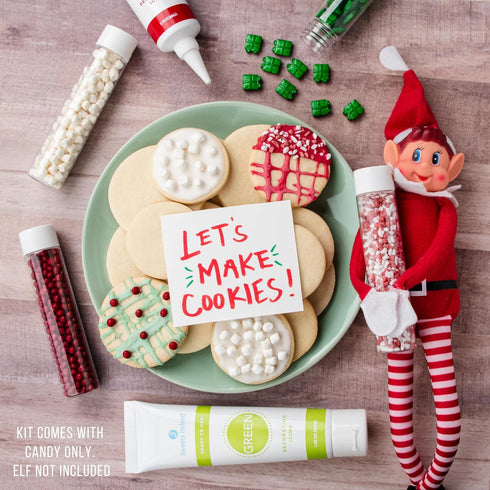 4-Pack Sweets Indeed Holiday Elf Candy Topper Marshmellows, Crumblefetti Candy Toppings for Ice Cream, Cupcakes, Hot