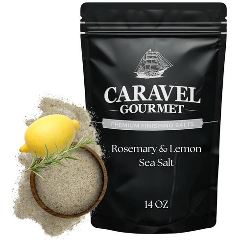 Rosemary & Lemon Salt for Cooking & Finishing Fragrant Rosemary Seasoning Infused