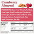 6g 5g 24 (3 Pack) Earnest Eats Superfood Oatmeal Cranberry Almond Flax Vegan, Gluten-Free, Plant Protein, Fiber, No