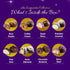 32-Piece Set Luxury Purim Mishloach Manot Gift Box Assorted Gourmet Chocolates Kosher Parve Dairy-Free Purim Gift
