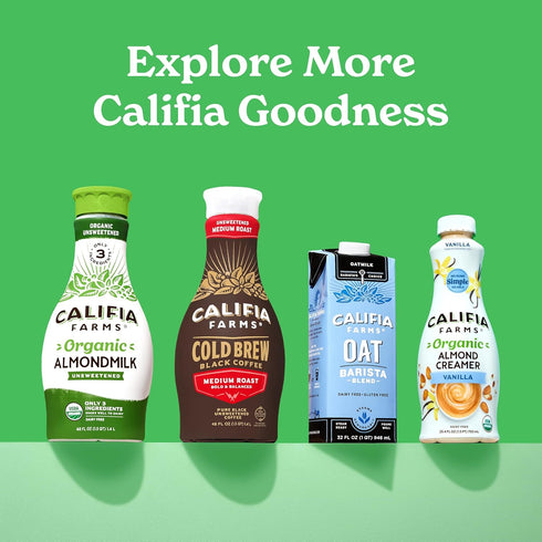 32 Oz Califia Farms Organic Coconut Milk, Fl