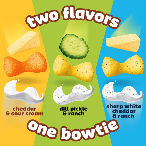 Pack, (3 Pringles Mingles Puffed Snacks, Variety Cheese Puffs, Salty Snacks Bags)
