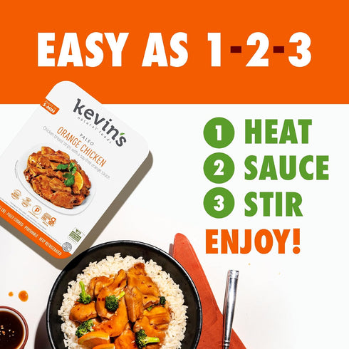 16 Kevin's Natural Foods, Chicken Orange Sous Vide, Ounce
