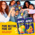 11.3oz, 12 Pack Jumex Strawberry Banana & Guava Juice Nectar - Made with Fresh Fruit Puree - Tropical Fruit Juice