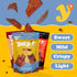 Pack Pack 3 3 (1.75 oz Yay's Beef Jerky Sampler Healthy High-Protein Snacks, Variety of Flavors (Mild, Spicy