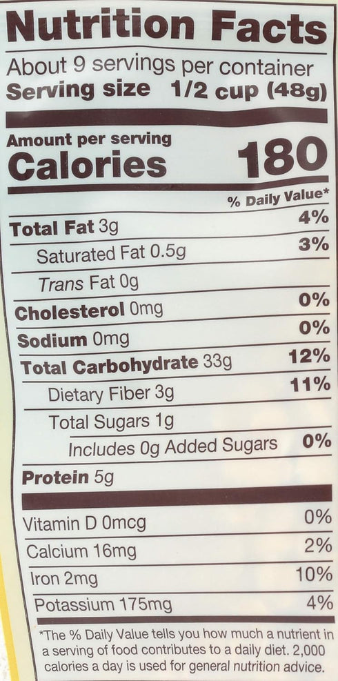 16oz (Pack 1) Bob's Red Mill Organic Old Fashioned Rolled Oats, of - Non GMO, Whole Grain, Vegan, Kosher