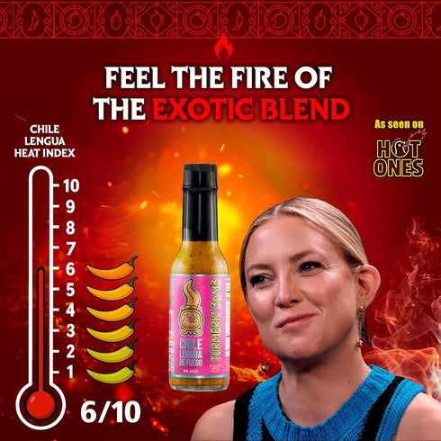 Pack Chile Lengua de Fuego Variety (Spicy Trio Celebrity)