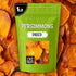 Persimmons 1 lb Persimmon Persimmons Oh! Nuts Dried - Dehydrated Fruit - No Sugar Added - Bag - Slices - Dried