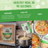 Dozen 6pk, 8oz Packets A Cousins Bone Broth Rice Variety Ready to Eat Seasoned High Protein Rice, Clean Ingredients