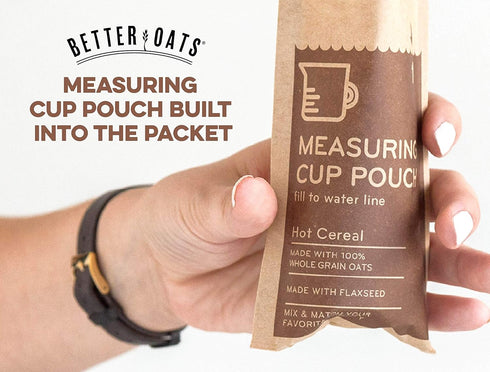 Better Oats 11.8 Post Organic Instant Oatmeal with Flax Seeds and Quinoa, Bare Flavor, Ounce
