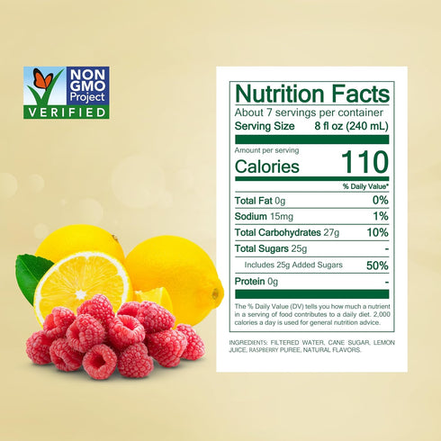 52 Oz Simply Lemonade with Raspberry All Natural, Fl Bottle