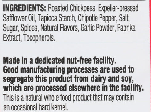6 The Good Bean Chickpea Snacks, Smoky Chili/Lime, Gluten and Nut Free, Ounce