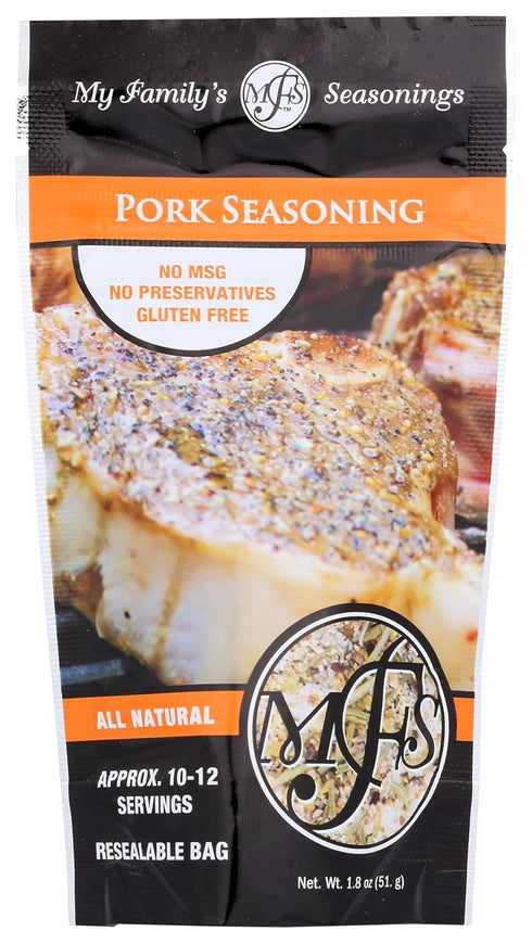 My Family's Seasonings, Inc Pork, 1.8 Ounce (Pack of 1)