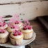 36 PCS Oh Baby Cupcake Toppers - Glitter Baby Shower Cupcake Picks Decorations for Kids Birthday Party Supplies (Pink)