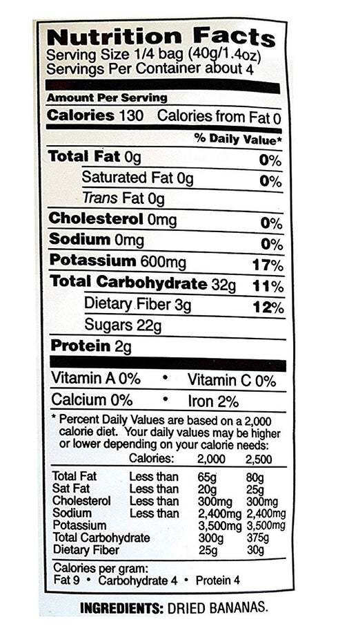 Trader Joe's 6oz (Pack 2) Trader Joes Dried Baby Bananas, All Natural, Bag