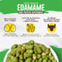 13g 10-Pack, 1.05oz Biena Crispy Roasted Edamame Beans Snack High Protein Low Carb Snack for Adults & Kids, Protein per