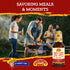 Country 18 oz (Pack 2) Bob's Spicy Sweet BBQ Sauce, Slightly Sweet with Bold Heat, Flavorful Hot for Grilling, Made