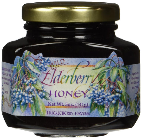 Taste the Wilderness Wild Elderberry Honey, 5oz