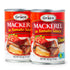 Grace Chunky Mackerel In Tomato Sauce 15oz - 2 Pack - Canned