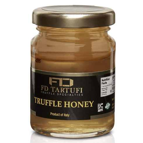 FD TARTUFI Truffle Honey 100g (3.5oz) Acacia - White spring Truffle (Tuber