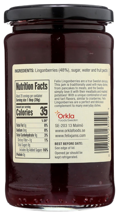 Felix 14.5 Oz Lingonberries