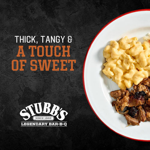 18 oz (Pack 2) Stubbs BBQ Sauce, Whiskey & Peach, Kosher, No Artificial Flavors, No High Fructose Corn Syrup, Sweet
