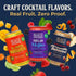 Pack 12 Pack Blakes Zero Proof Sparkling Mocktail Variety Non Alcoholic Carbonated Juice Beverage, Gluten Free