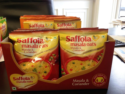 Saffola Masala Oats- Masala & Coriander -39g X 12