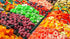 2 lb By The Cup Raspberries and Blackberries Soft Chewy Fruit Flavored Jells Covered in Candy Seeds, Bulk Bag