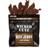 33g (2 Wicked Cutz Classic Chop House Beef Jerky, Protein Per Bag, Tender & Easy to Chew Alternative to Beef Sticks